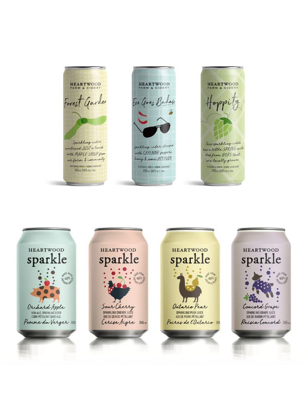 Heartwood Drinks Sampler